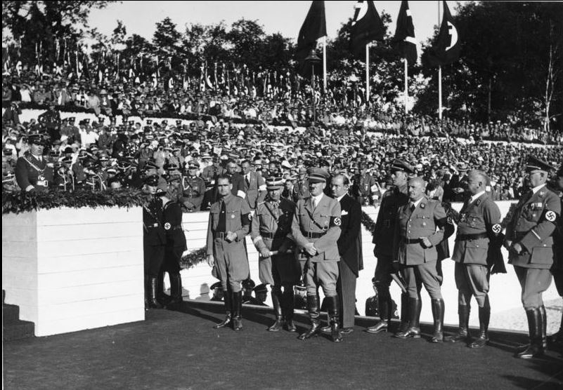 Náci vezetők az 1935-ös pártgyűlésen